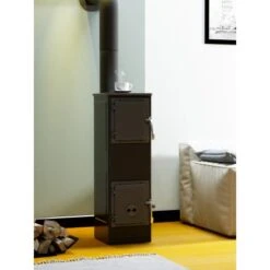 Werkstattofen Toba 2.0 (UNI 1000) Stahl Schwarz 6 KW EEK: A+ -Heizgeräte 4048126095445 A01 271022 L