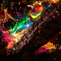 Verschiedenfarige Feuerfarbe -Heizgeräte 568668 2137 8