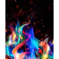 Verschiedenfarige Feuerfarbe -Heizgeräte 568668 2137 9