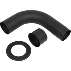 Hark Kaminofen Anschluss-Set Fullform Graphit