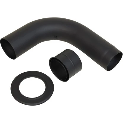 Hark Kaminofen Anschluss-Set Fullform Graphit Hark Kaminofen Anschluss-Set Fullform Graphit -Heizgeräte 604920 1921 1