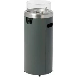 Buschbeck Terassenheizer Loungefeuer Faro Grau 7,5 KW -Heizgeräte 870668 4224 4