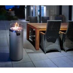 Buschbeck Terassenheizer Loungefeuer Faro Grau 7,5 KW -Heizgeräte 870668 4224 7
