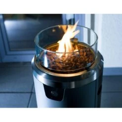 Buschbeck Terassenheizer Loungefeuer Faro Grau 7,5 KW -Heizgeräte 870668 4224 8