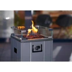 Buschbeck Terassenheizer Loungefeuer Malta Grau 7,5 KW -Heizgeräte 870675 4224 13