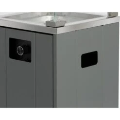 Buschbeck Terassenheizer Loungefeuer Malta Grau 7,5 KW -Heizgeräte 870675 4224 8