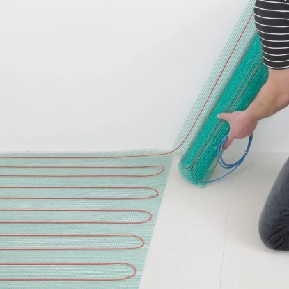 Perobe Elektrische Fußbodentemperierung 230 Volt Heizmatte 10 m² Perobe Elektrische Fußbodentemperierung 230 Volt Heizmatte 10 M² -Heizgeräte 889930 3434 03